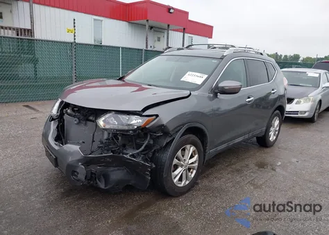 2014 Nissan Rogue Sv from USA, damaged, VIN 5N1AT2MV1EC872394